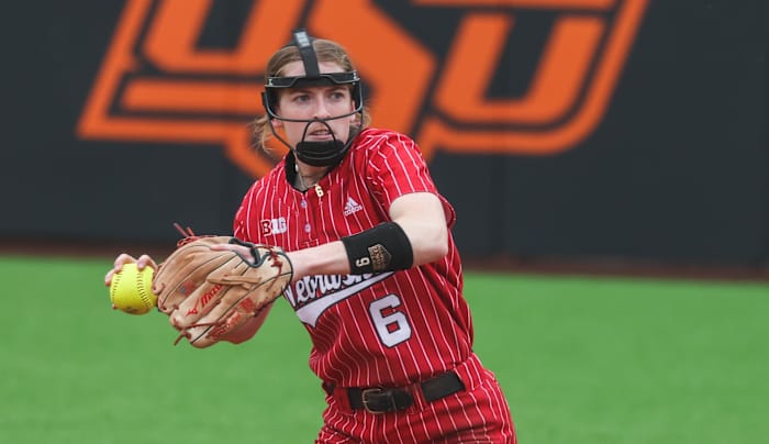 Billie Andrews 2022 Nebraska Softball vs Oklahoma State NCAA Regional